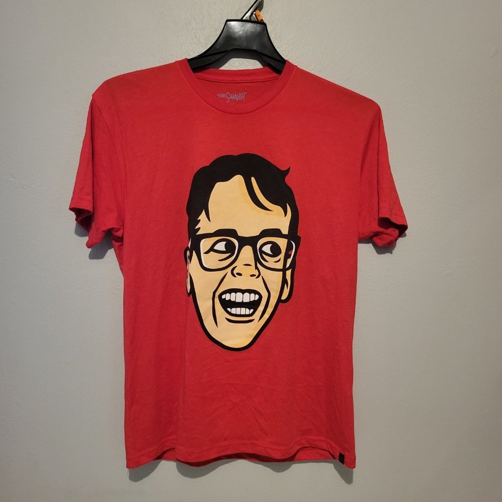 The Sandlot Squints Mens Tshirt Red Size Large Short Sleeve